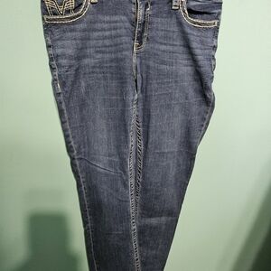 Vigoss Dark Gray Straight Leg Jeans